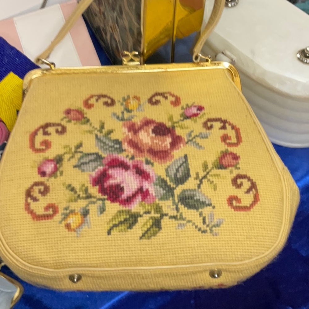 Needlepoint Purse
